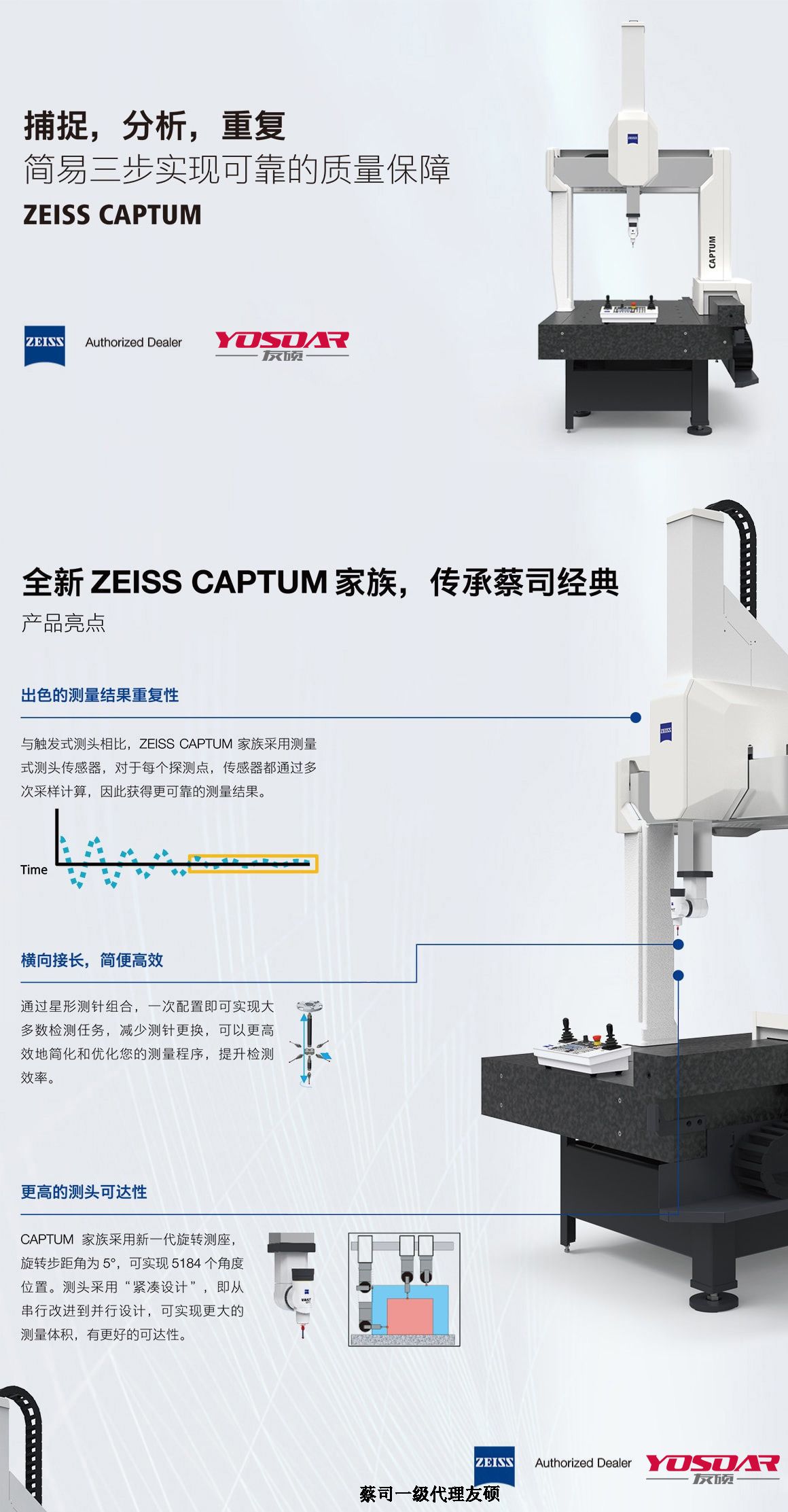 阳泉蔡司三坐标CAPTUM
